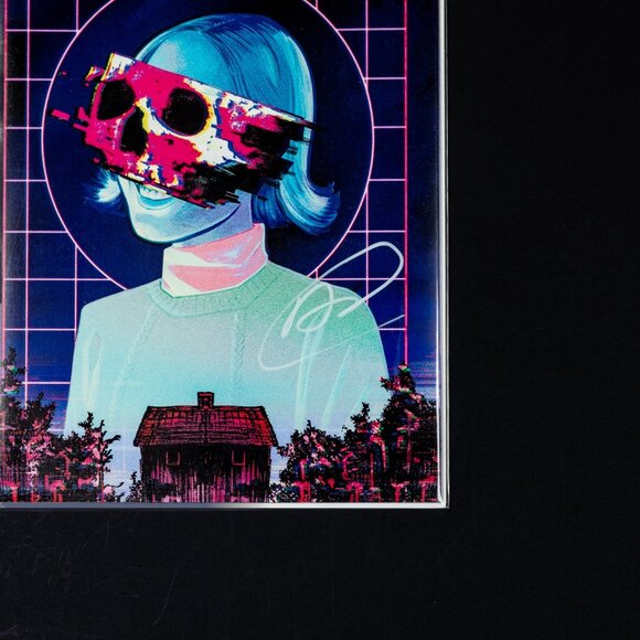 Try Not To Die Issue 1 Signed By Damien Becton Bagged & Boarded Comic Book Graph - Picture 2 of 3